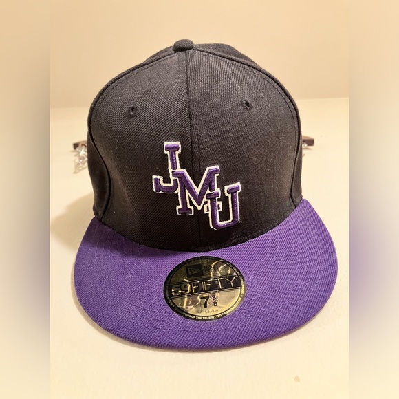 New Era Accessories Jmu James Madison Dukes New Era Fitted Cap 7 38
